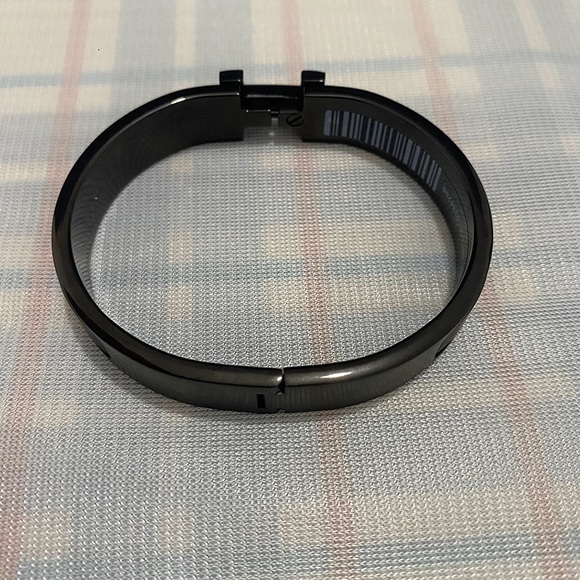 Hermès Classic Black Enamel H-Clasp Bracelet - Picture 5 of 6